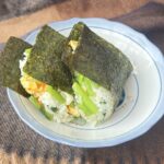 おにぎりに工夫をして鉄を摂取。