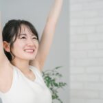 年末年始の疲れをリセットしてスッキリした様子の女性