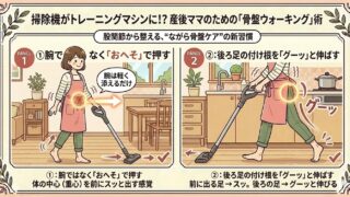 掃除機で骨盤ケア