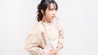 ぽっこりお腹が気になる女性
